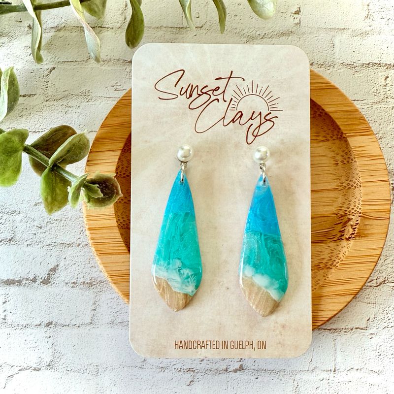 Ocean Waves Teardrops