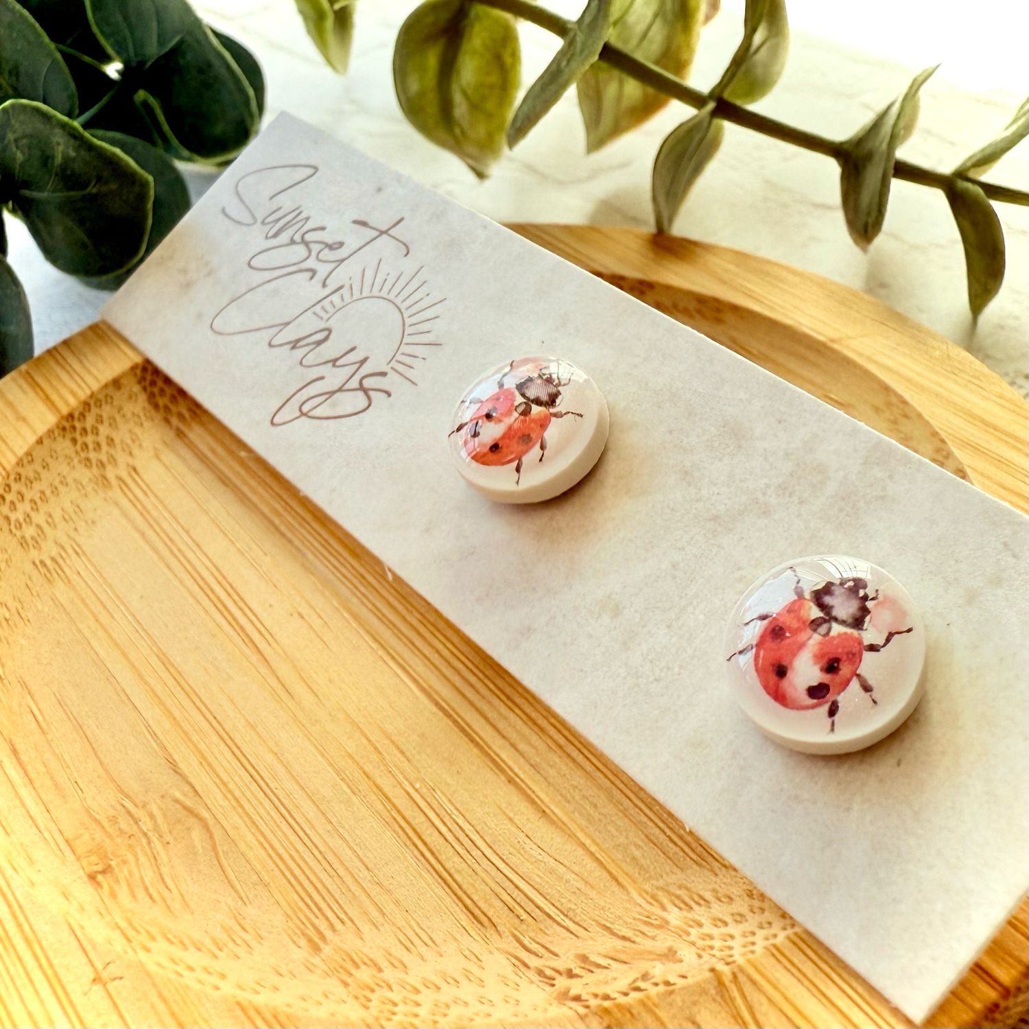 Ladybug Stud 1