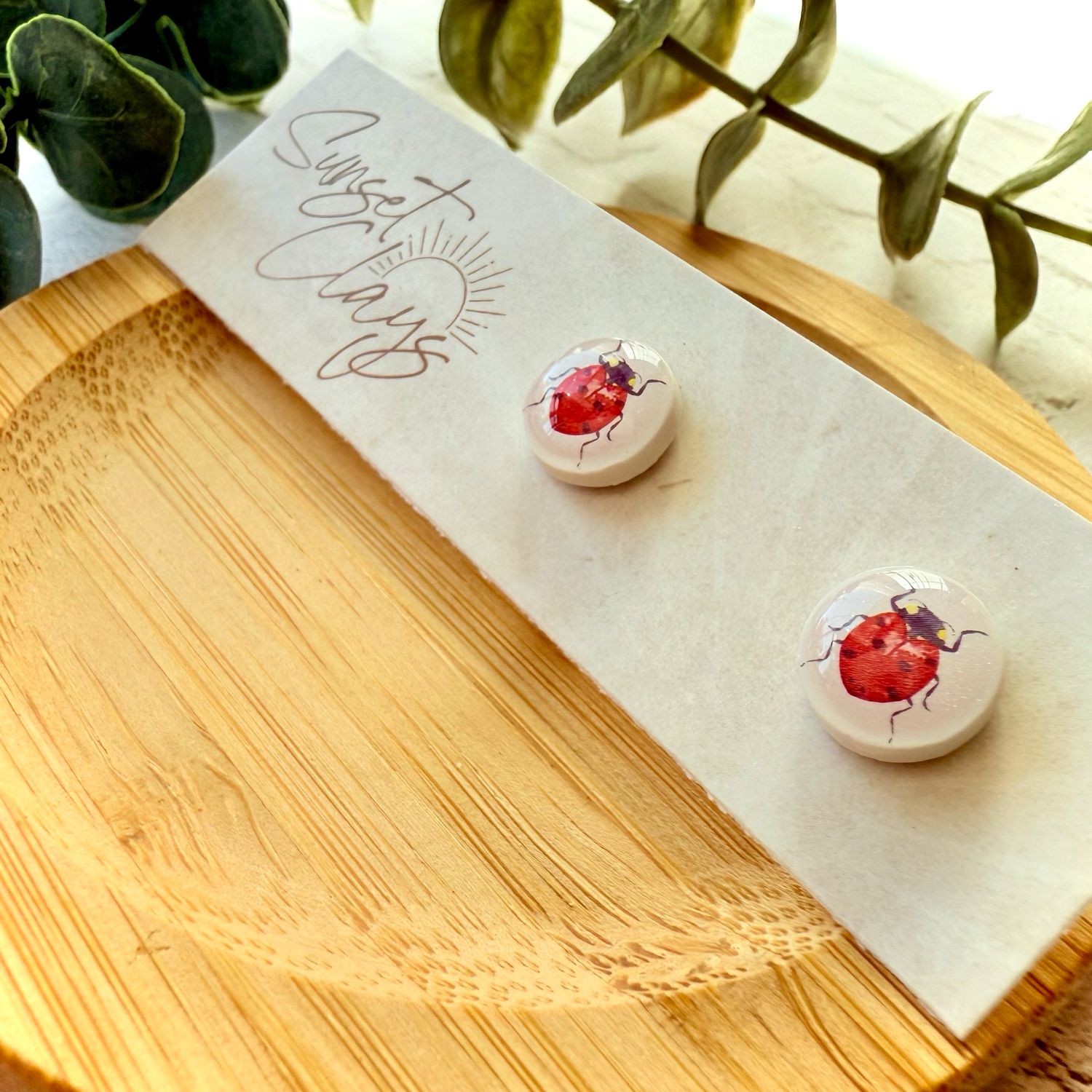 Ladybug Stud 2