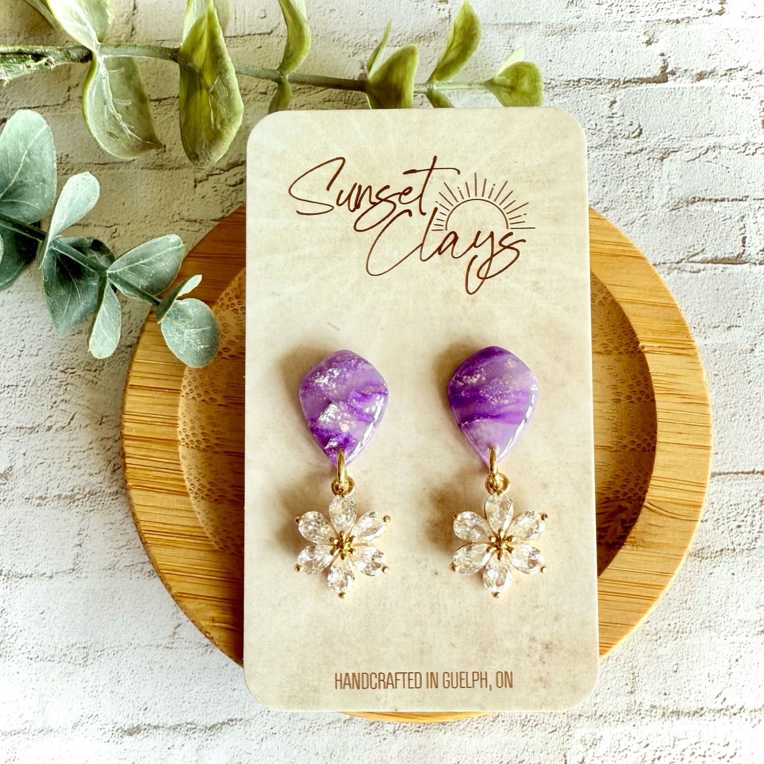 Purple Floral Fizz