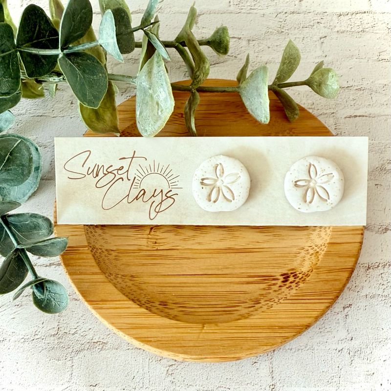 Sand Dollar Studs