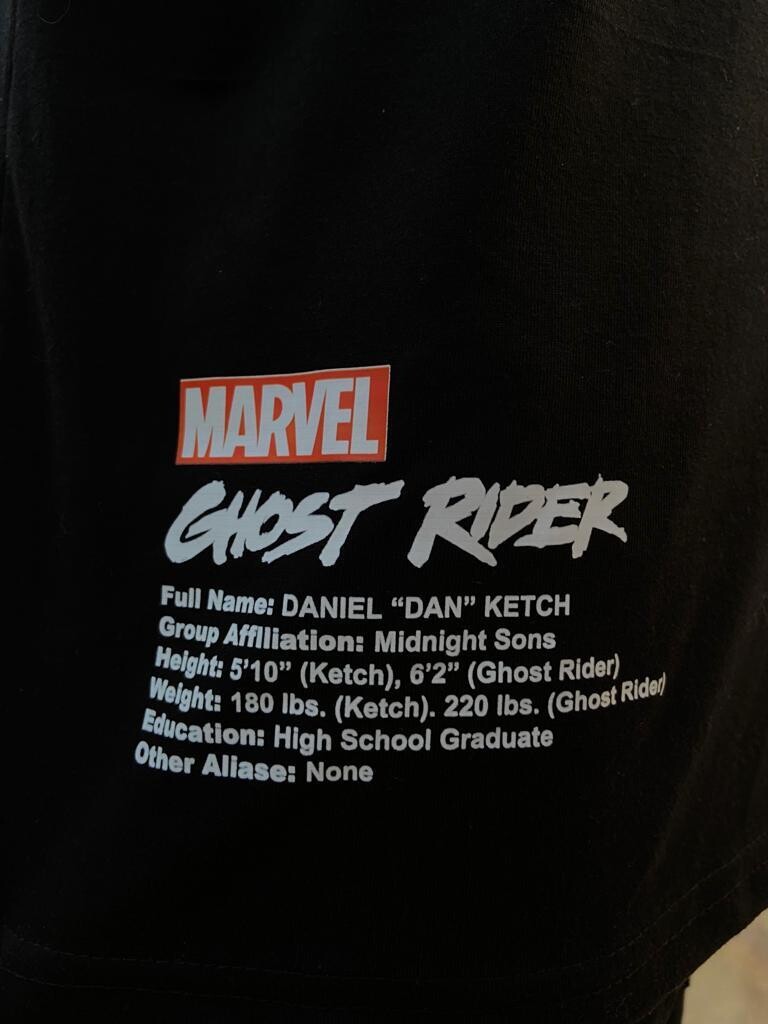 Ghost Rider - Oversized Graphic Tee