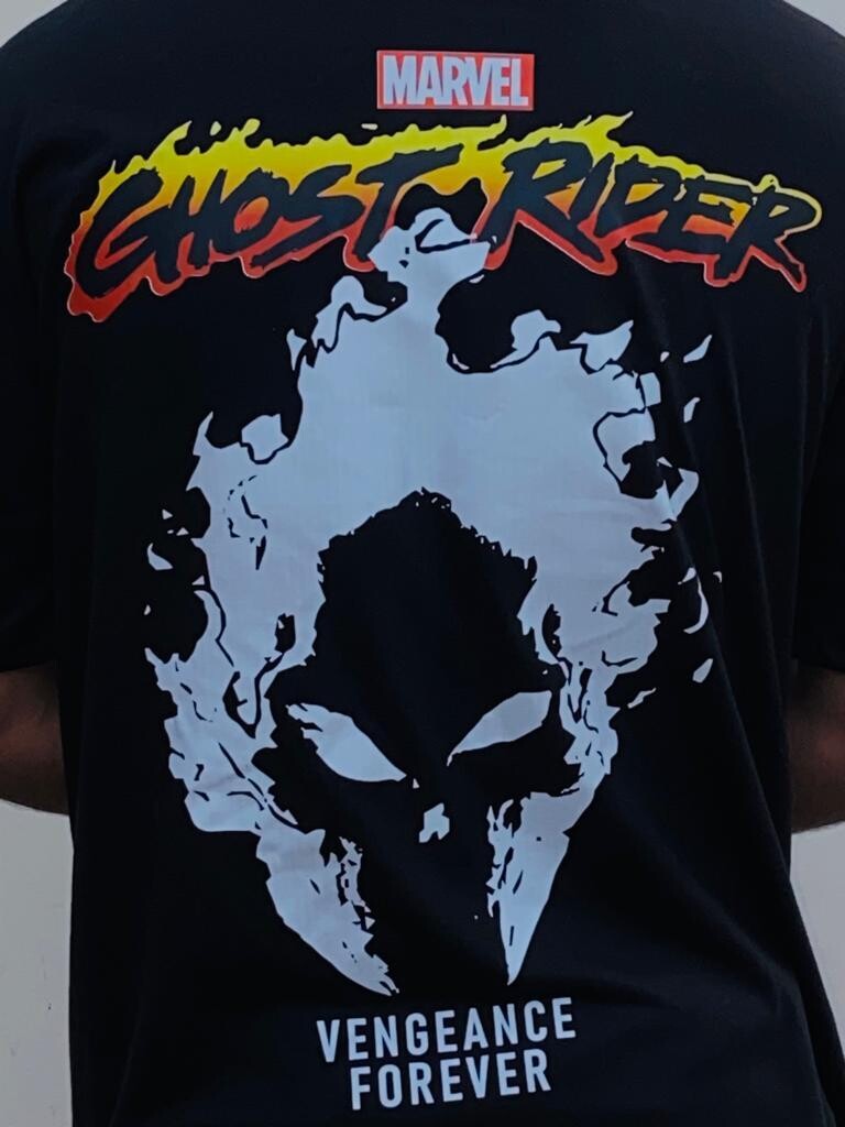 Ghost Rider - Oversized Graphic Tee