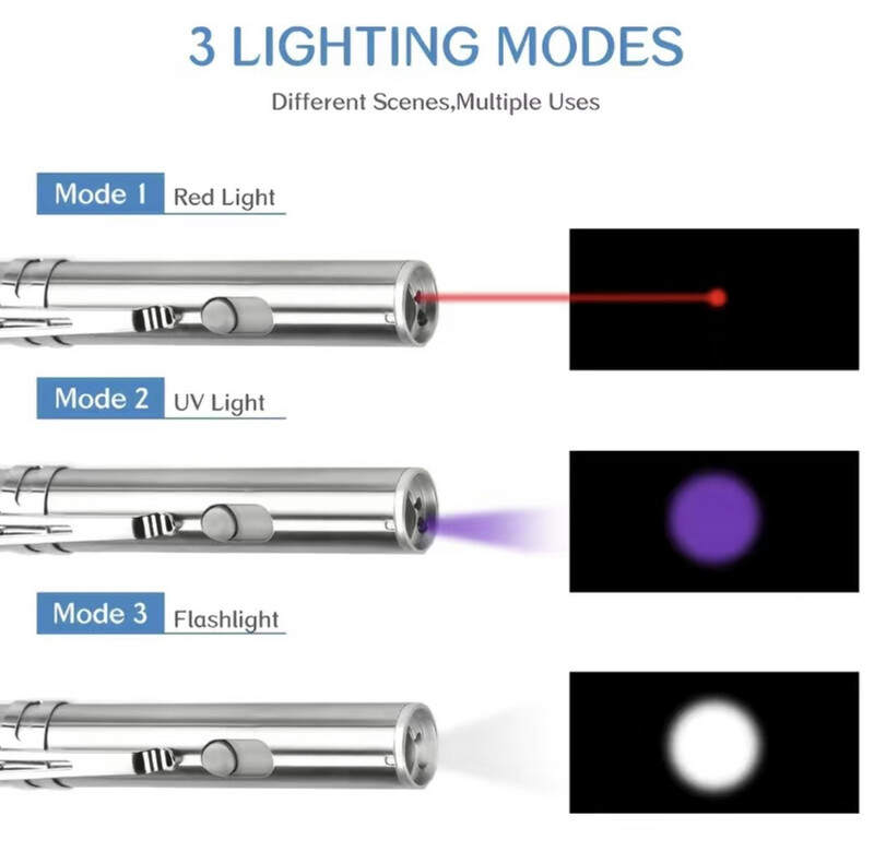 3 in 1 Rechargeable Torch