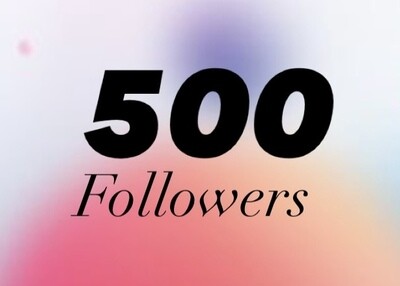 Buy 500 followers