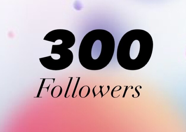 Buy 300 followers