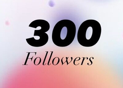 Buy 300 followers