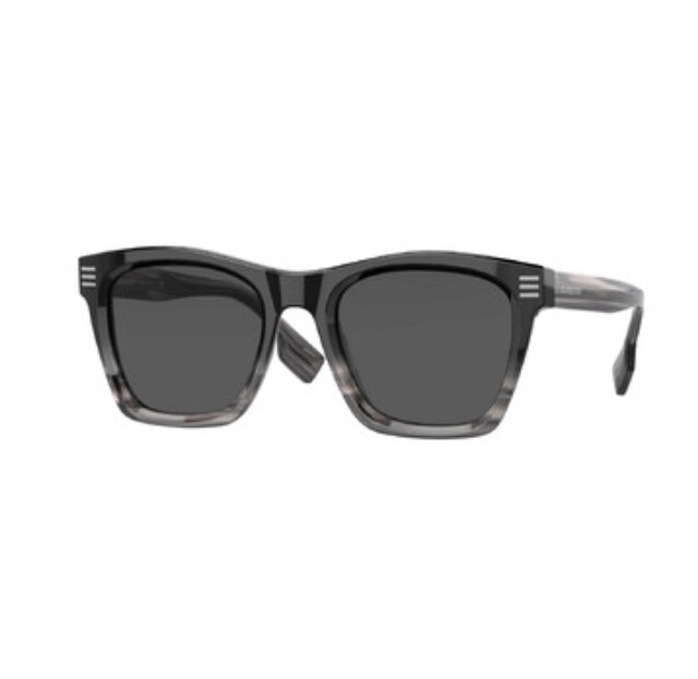 BURBERRY Dark Grey Square Men's Sunglasses