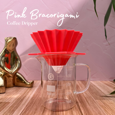 PINK BRACORIGAMI COFFEE DRIPPER