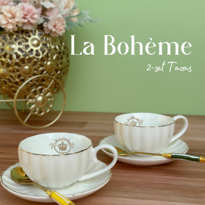 2-set Tazas La Bohème