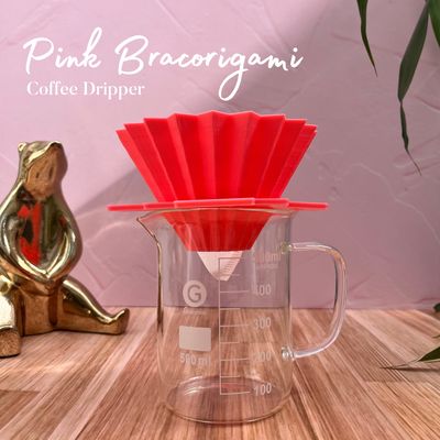 PINK BRACORIGAMI COFFEE DRIPPER