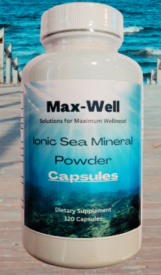 Ionic Sea Minerals, 120 Capsules/Bottle