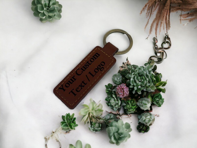 Leather Keychain
