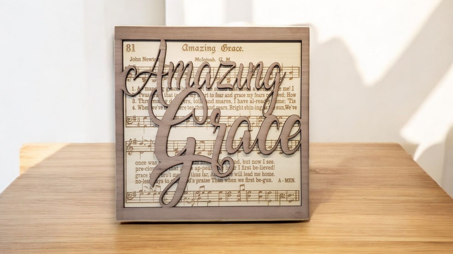 Amazing Grace Wall Sign
