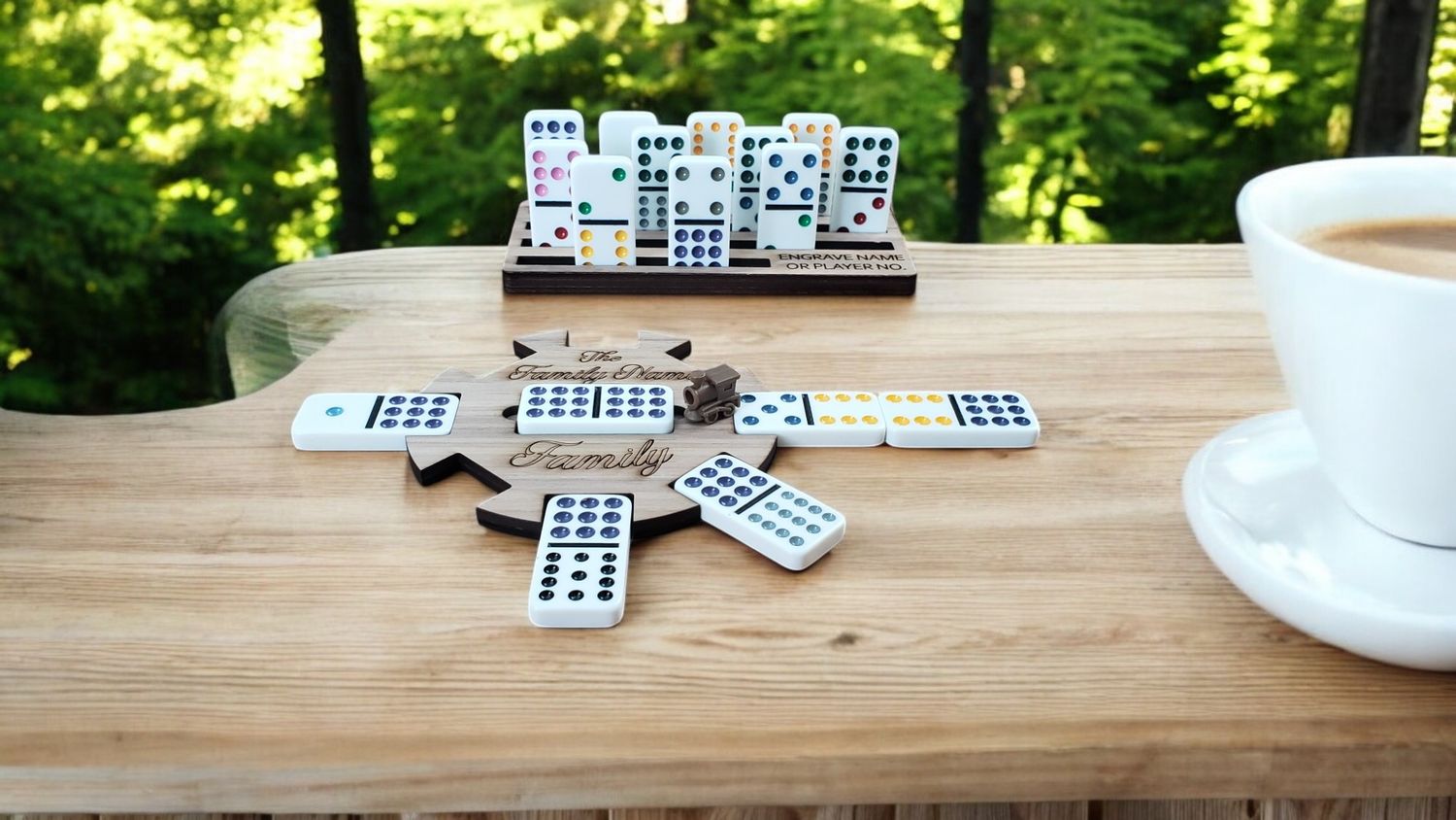 Domino Holder And Hub