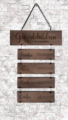 Grandchildren Birthday Tracker