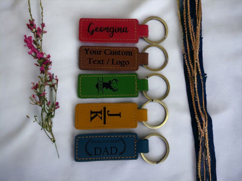 Leather Keychain