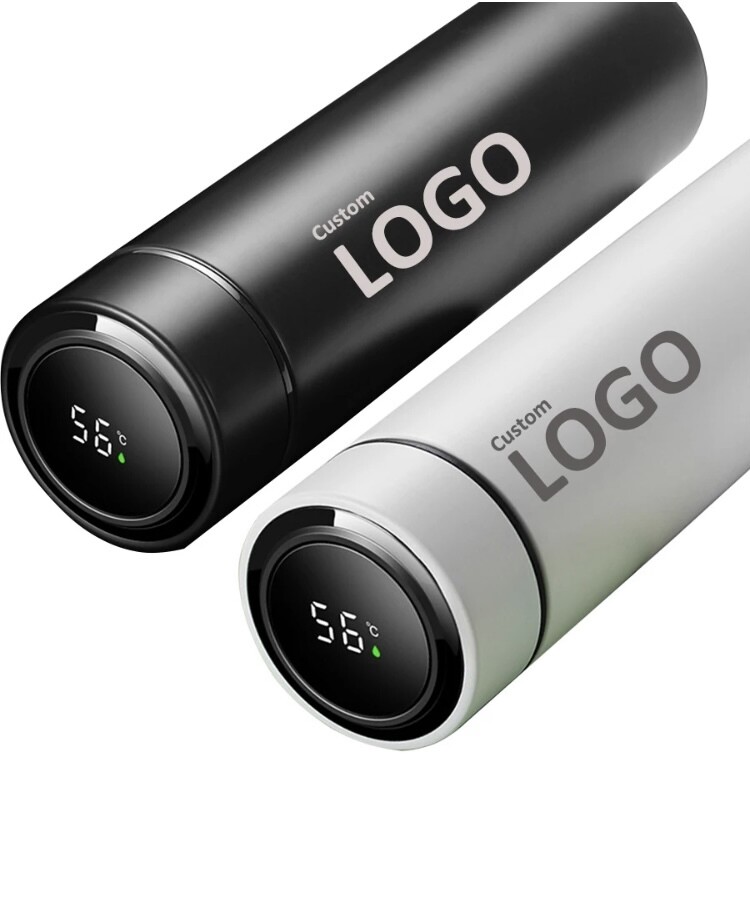 500ml Intelligent Digital Thermos LED Temperature Display