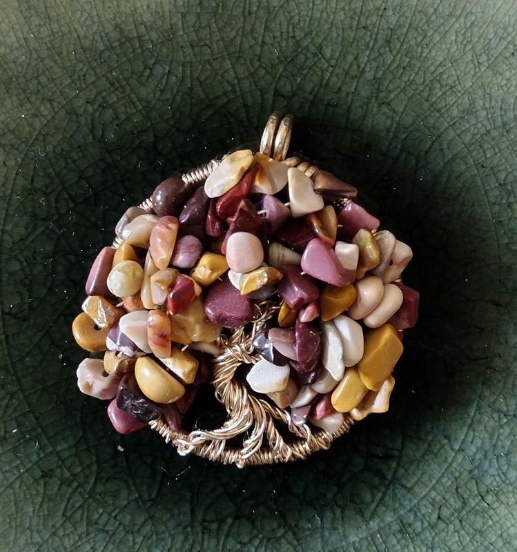 Mookaite Tree of Life Pendant