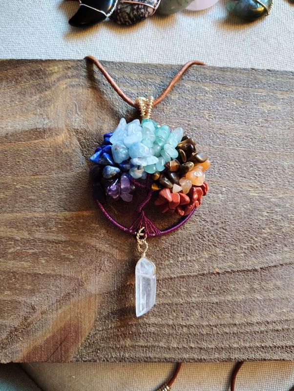 Chakra Tree of Life Pendant