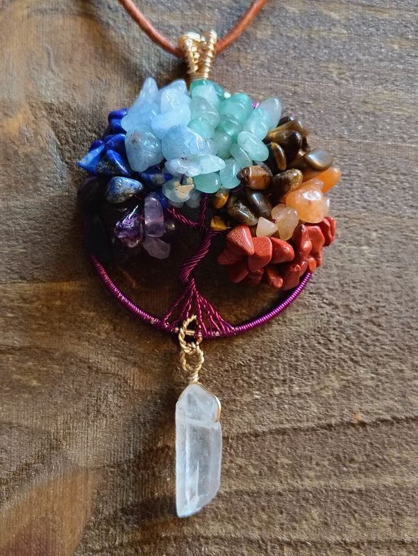 Chakra Tree of Life Pendant