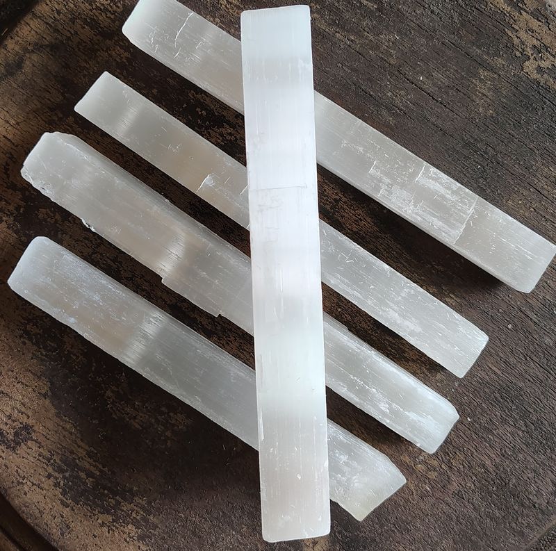 Rough Selenite Wands