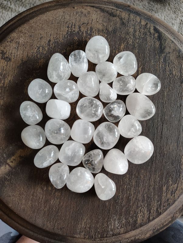 Clear Quartz Tumble