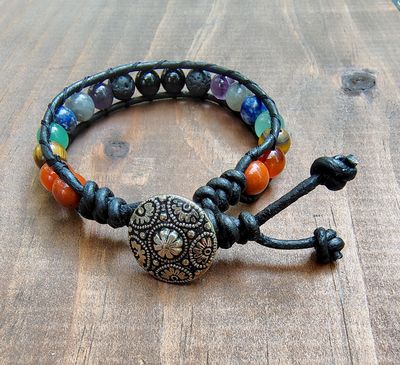 Reiki Infused Crystal Wrap Bracelet Collection