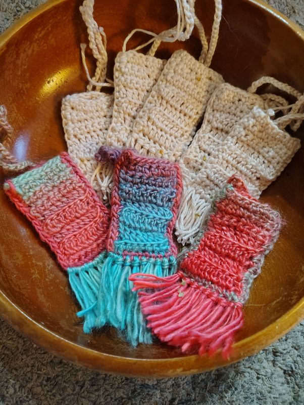 Crystal Cozy: Mini Pouches