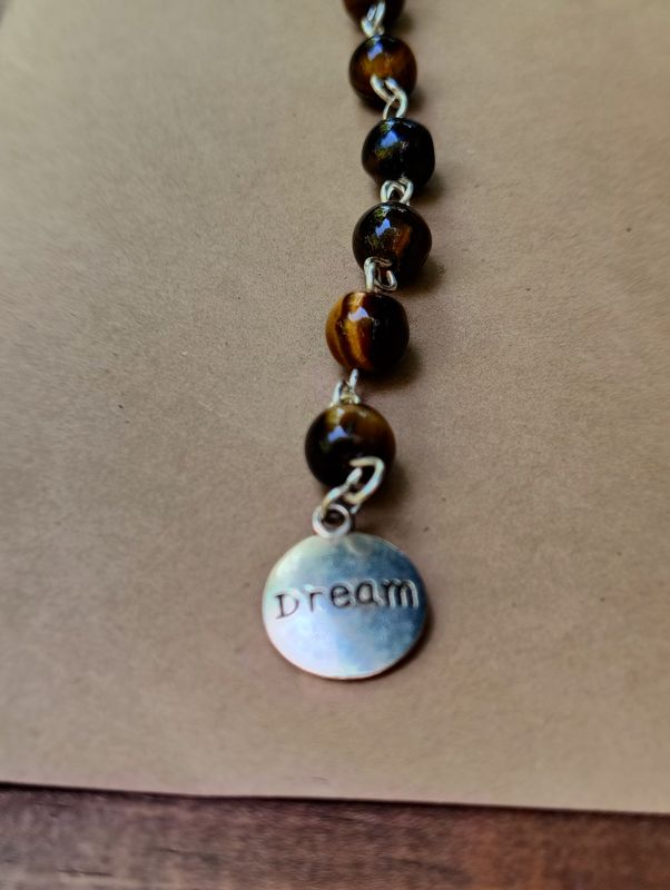 Tiger’s Eye Car Dangle