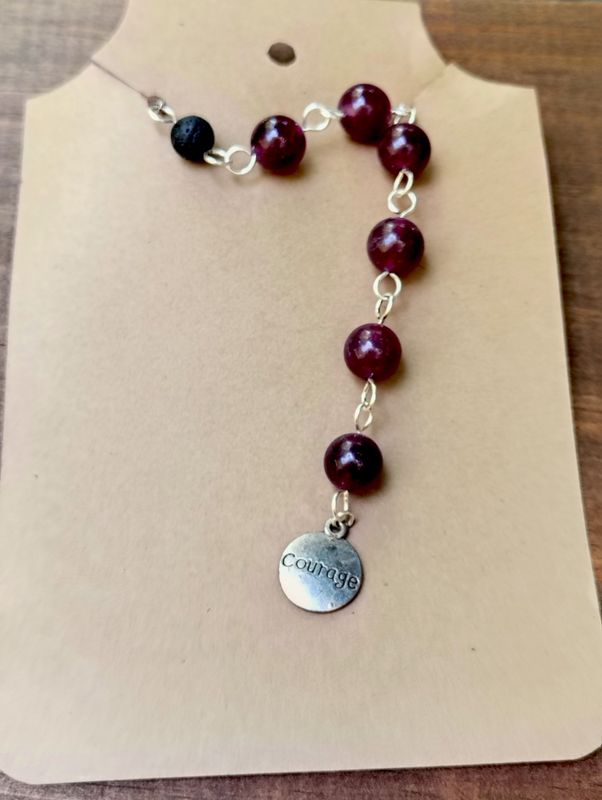 Amethyst Car Dangle