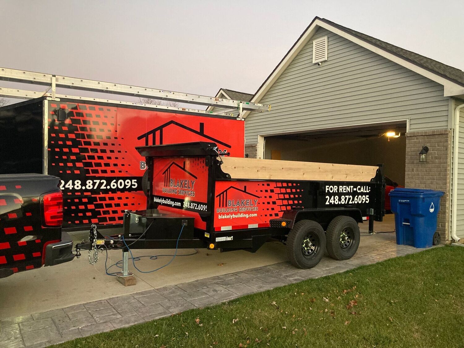 3 Day Dump Trailer Rental