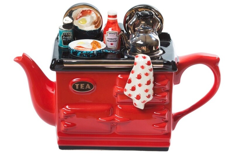 Arga English Breakfast RED Large Teapot