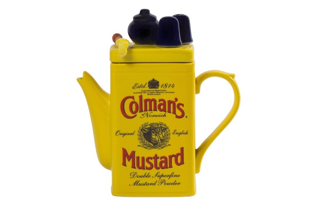 Colman&#39;s Mustard Medium Teapot