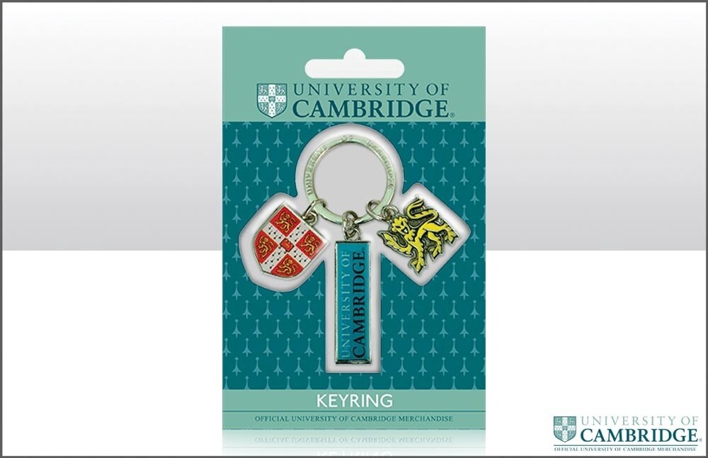 CU Lion/Shield/Bar Keyring