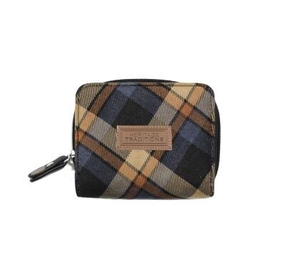 Heritage Check Purse - Blue