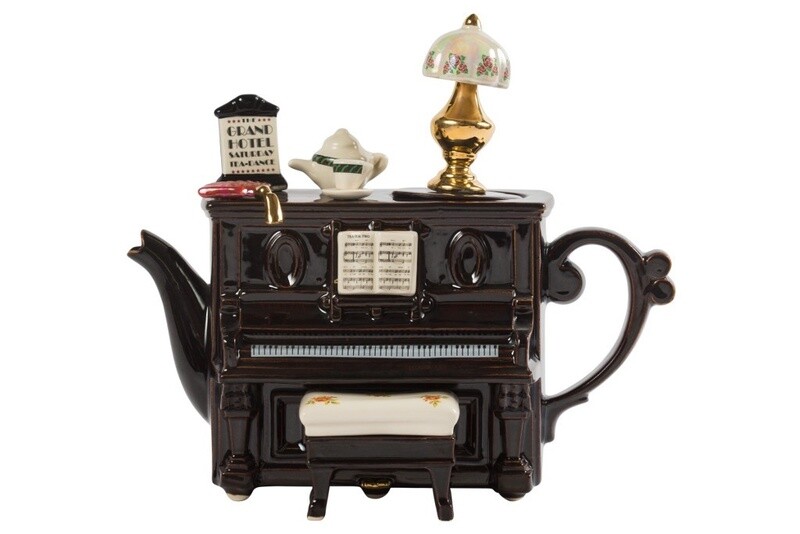 Piano Tea Dance Large Teapot