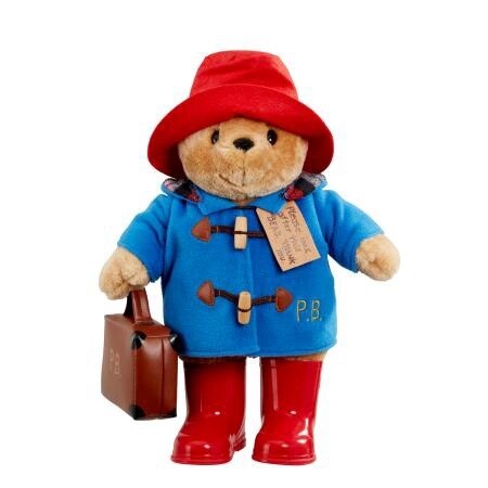 Large Paddington w/Boots and Suitcase