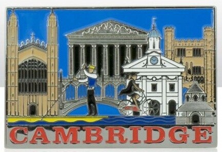 Cambridge Montage Metal Magnet