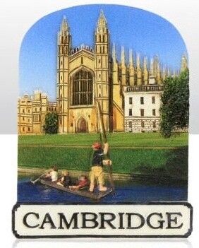 Cambridge Scene Resin Magnet