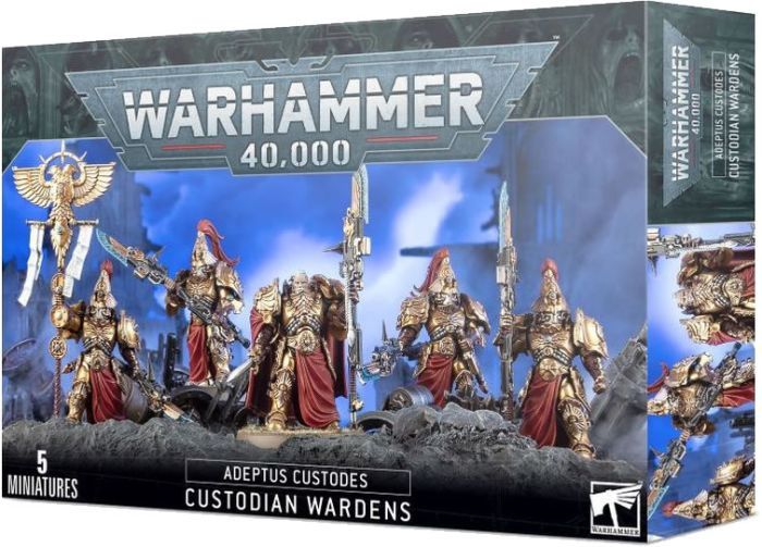 Adeptus Custodes: Custodian Wardens (5 Miniatures)