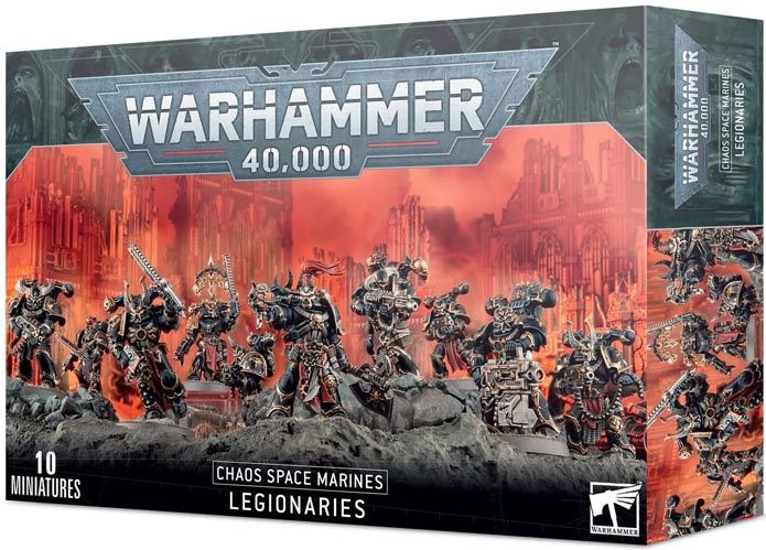 Chaos Space Marines: Legionaries (10 Miniatures)