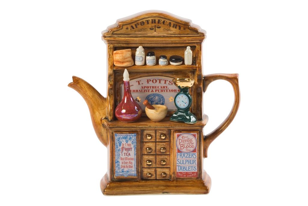 Apothecary Large Teapot (light)