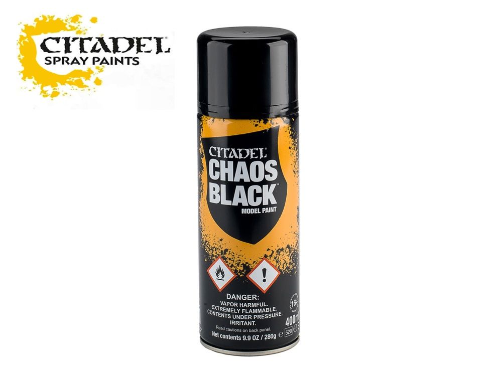 Spray Paint - Chaos Black
