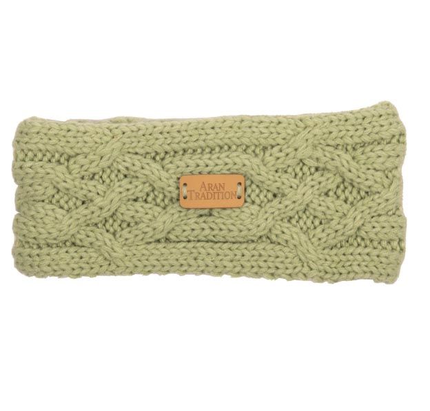 Aran Cable Knit Headband - Laurel