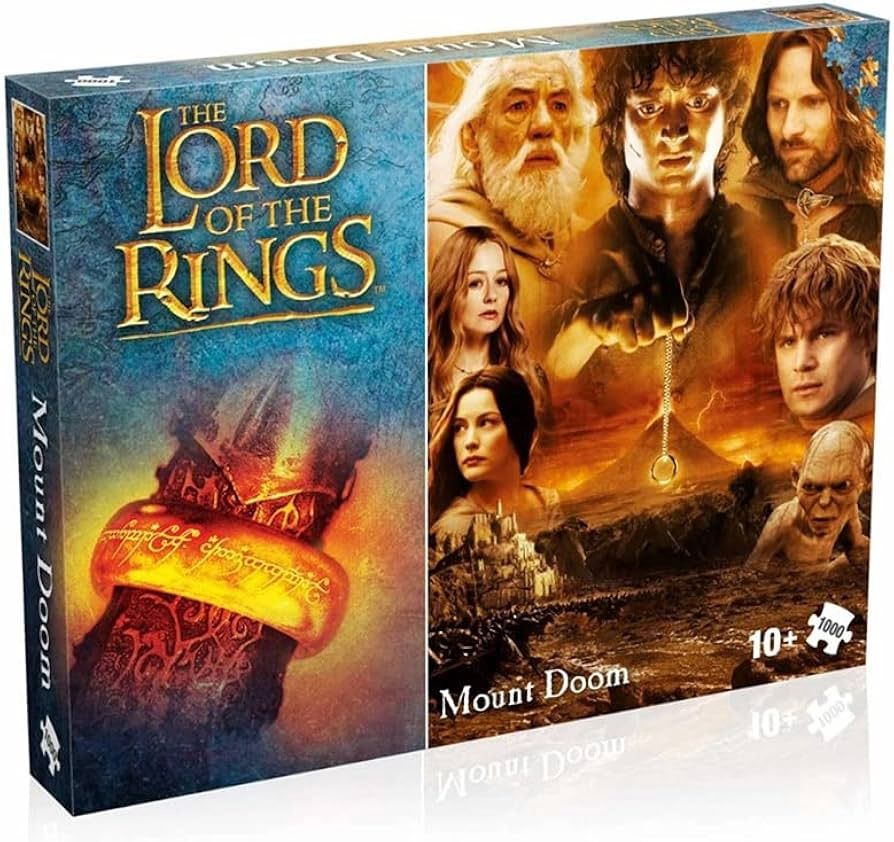 The Lord Of the Rings - Mount Doom (1000pc Jigsaw Puzzle)