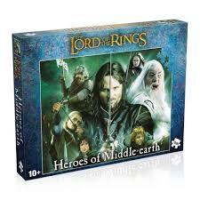 The Lord Of The Rings- Heroes of Middle Earth (1000pc Jigsaw Puzzle)