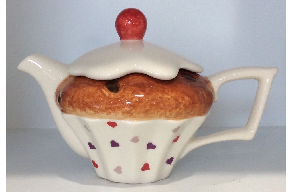 Cake One-Cup Teapot