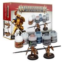 Age Of Sigmar Stormcast Eternals: Vindicators &amp; Paint (3 Miniatures)