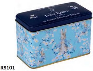 Beatrix Potter Classic Tea Tin Daisies